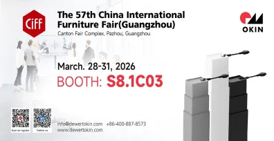 DewertOkin Technology Group stellt auf der 57. China International Furniture Fair aus